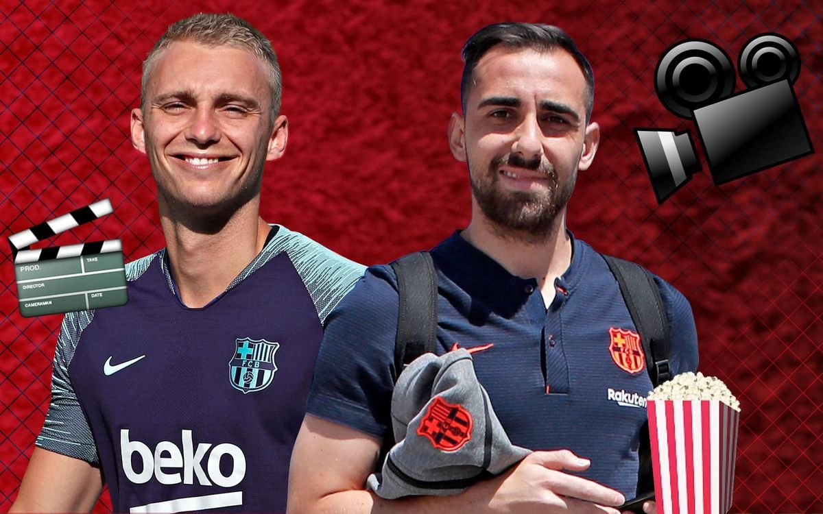 Vidéo - Cillessen et Alcacer se défient lors du quiz cinéma