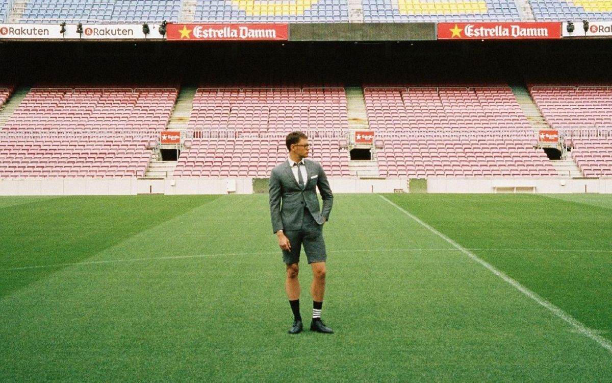 Thom Browne vestirá al primer equipo del FC Barcelona