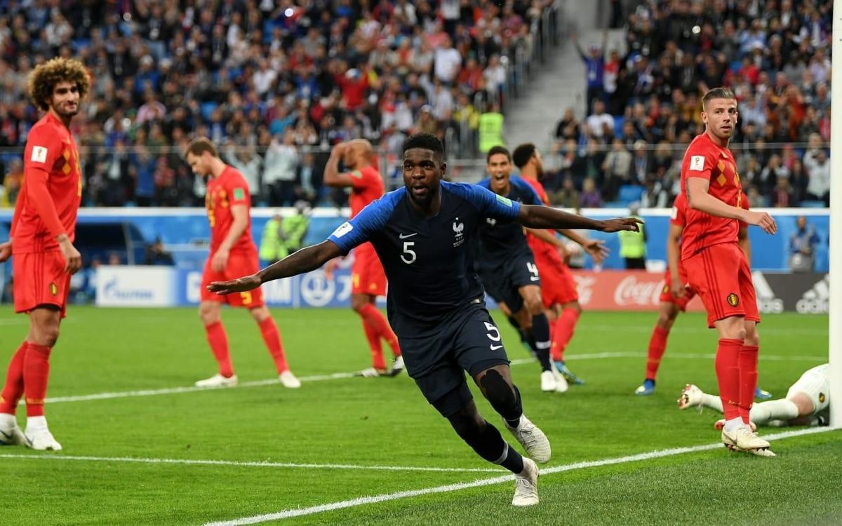 Umtiti and Dembélé, into the Russia World Cup final