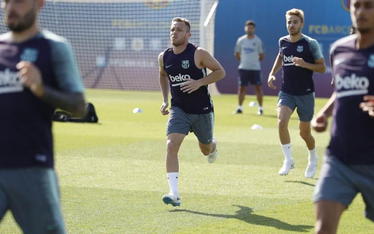 Work continues at the training ground