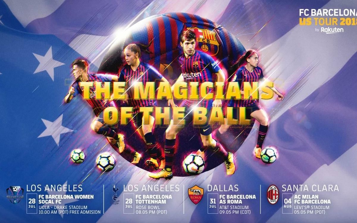 バルサの歴史的最初のミックスツアー