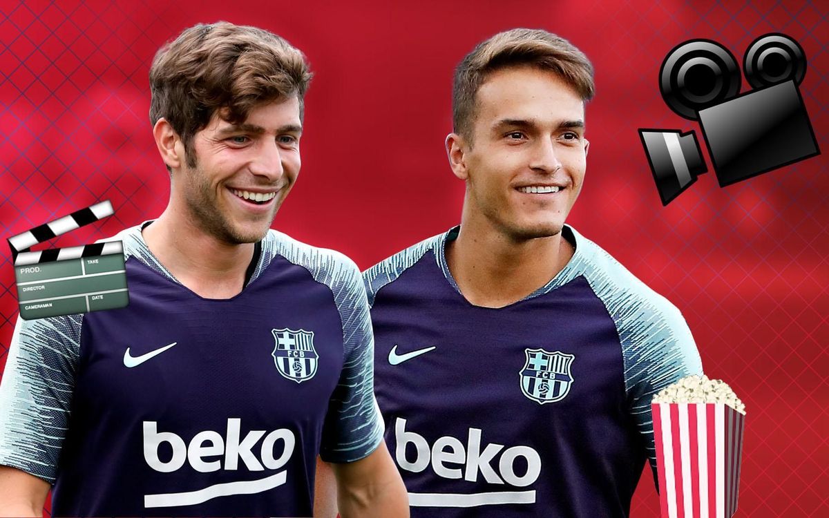 Els gustos cinematogràfics de Denis i Sergi Roberto