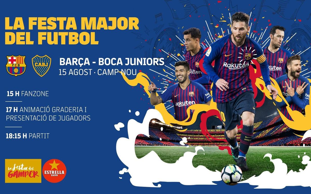 Aquest dijous s'han posat a la venda les entrades del Trofeu Joan Gamper