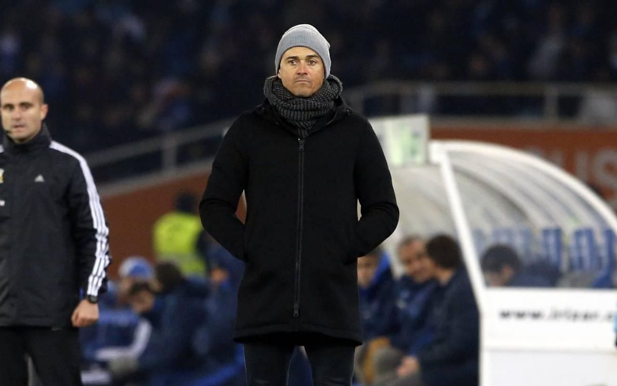 Luis Enrique: “Vull destacar la solidesa defensiva de tot l’equip”