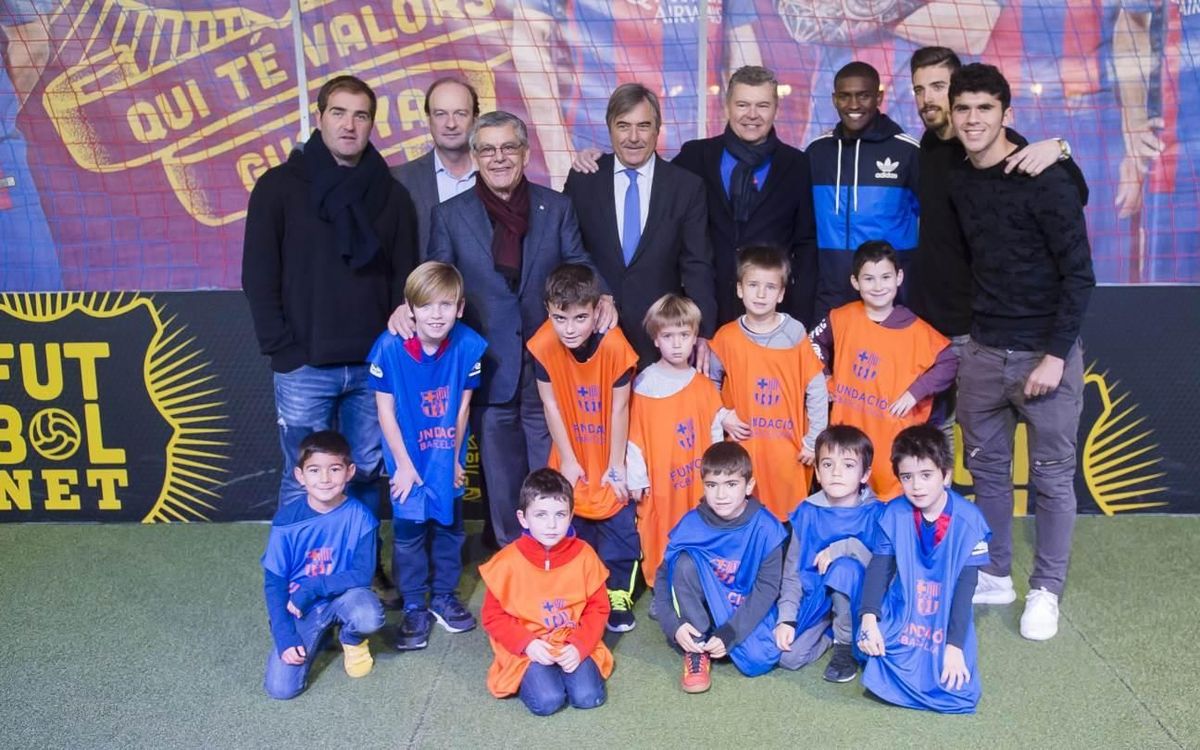 Aleñá, Jose Suárez i Marlon visiten el Saló de la Infància