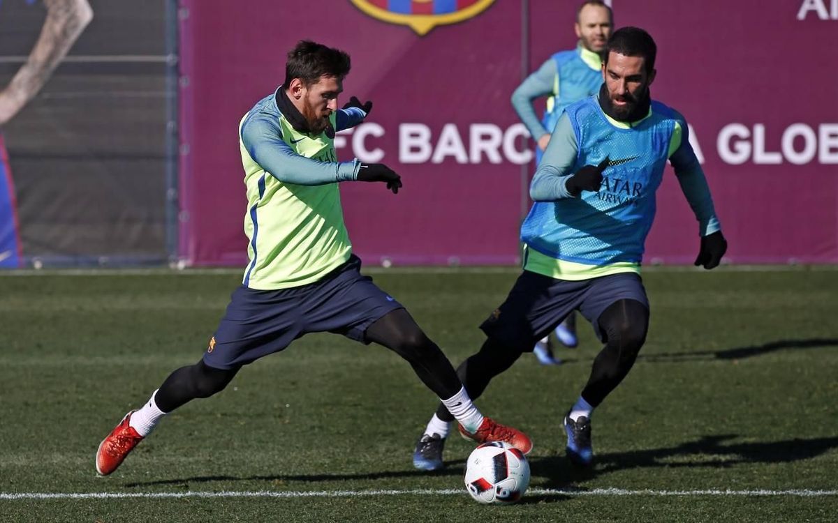 Primera sessió de la setmana pensant en Anoeta