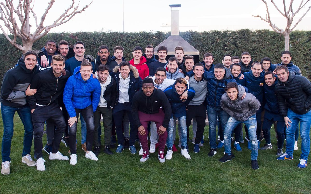 El Barça B, de barcaboa en equipo