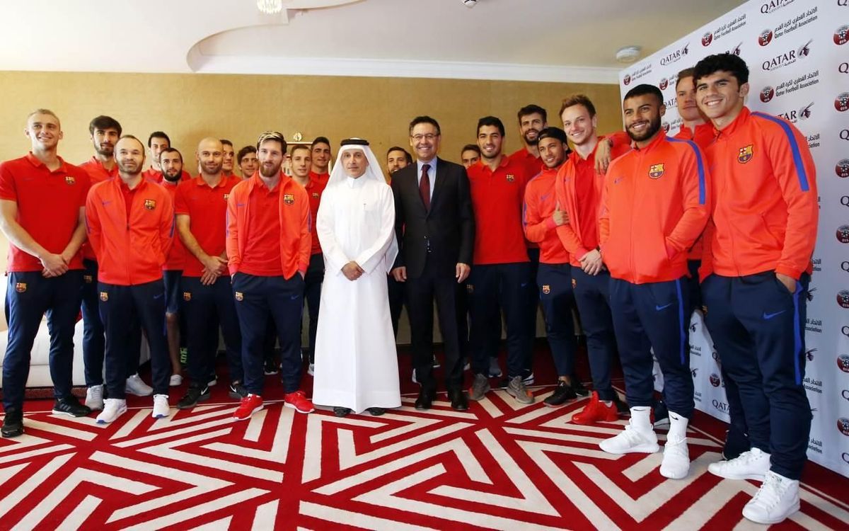 Gran expectación en las horas previas del partido amistoso en Qatar