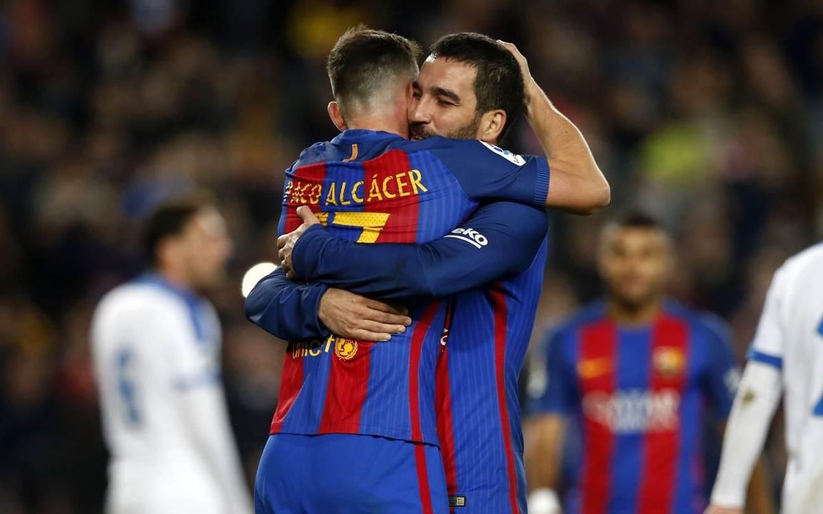 FC Barcelona - Hércules: ¡Ilusión regalada y hacia octavos! (7-0)