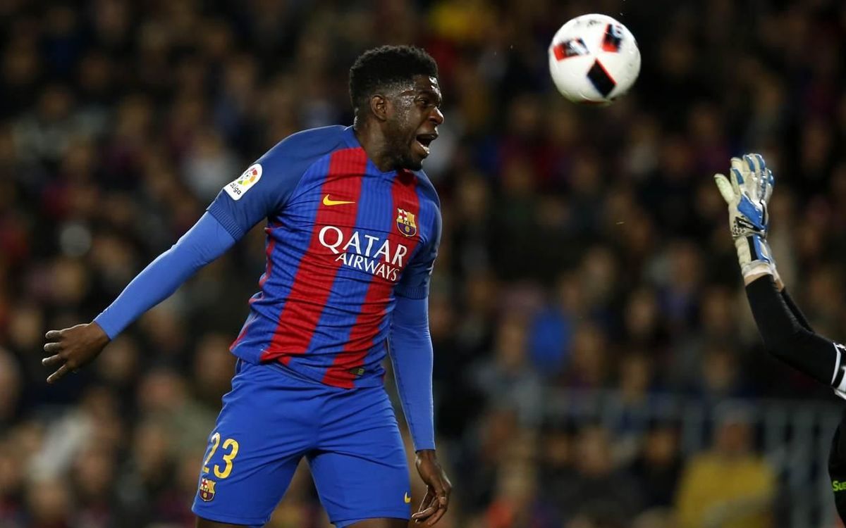 Umtiti i Sergi Roberto, en l’onze revelació de la UEFA