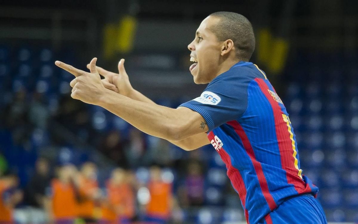 Tots els hattrick de Ferrao amb el Barça Lassa