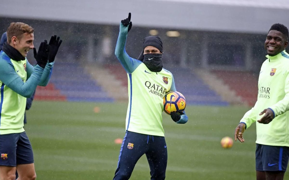 Sesión de recuperación pensando en el Eibar