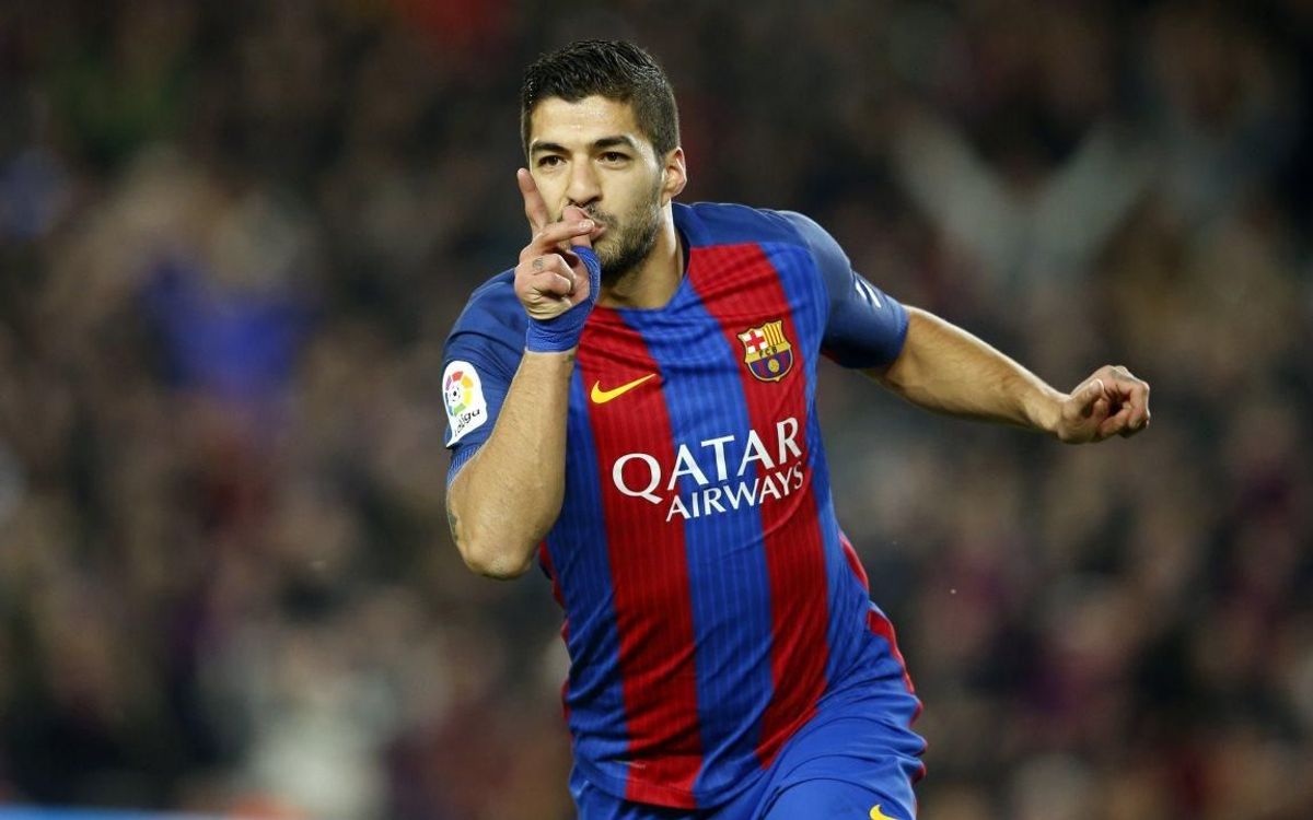 Luis Suárez, máximo goleador mundial de 2016