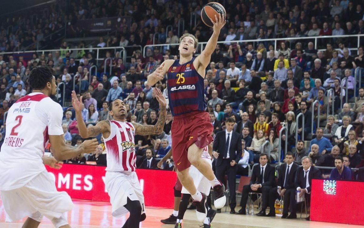 FC Barcelona Lassa-Olympiacos: Derrota en l’últim sospir en un duel trepidant (67-69)
