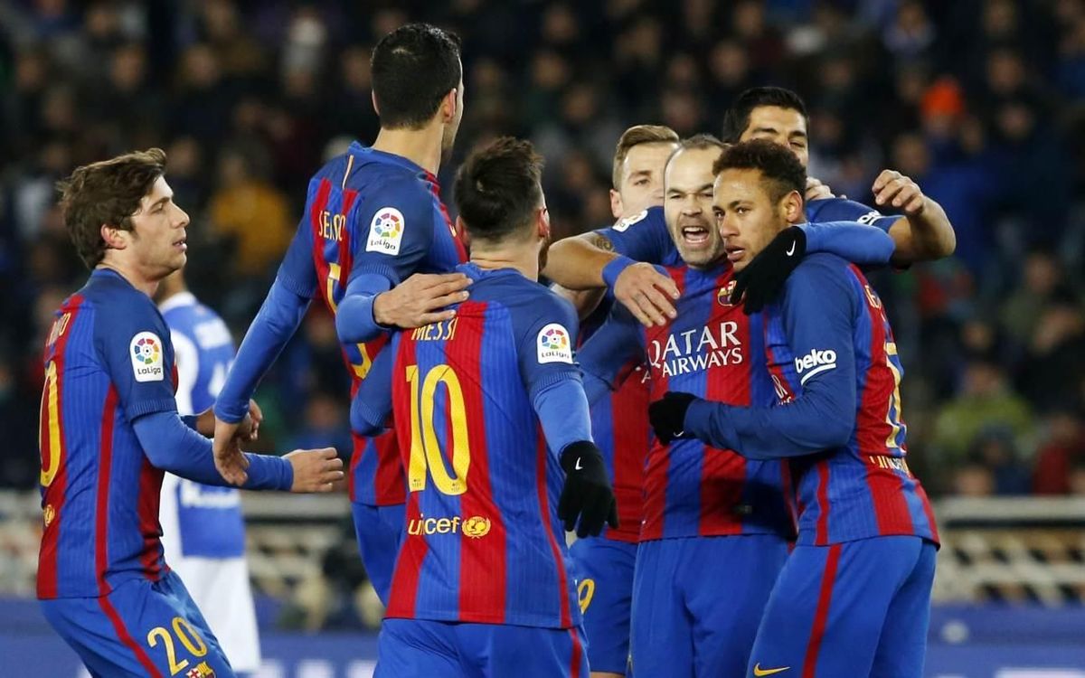 Real Sociedad – FC Barcelona: Premio doble en Anoeta (0-1)