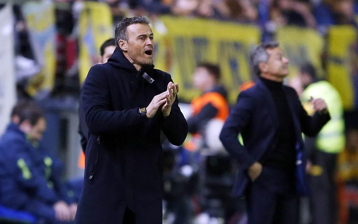 Luis Enrique: “L’equip ha merescut guanyar”