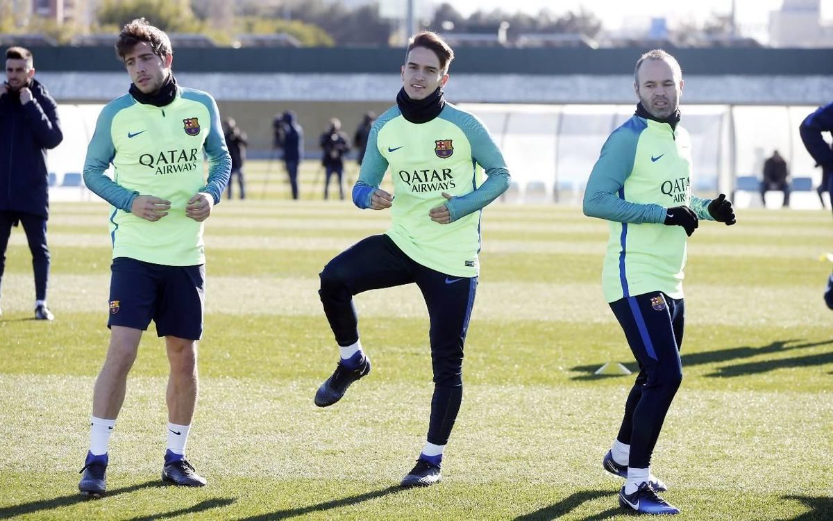 El pla d’entrenaments d’una setmana amb Copa i Lliga al País Basc