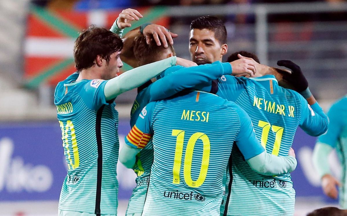 SDエイバル – FCバルセロナ: リーグで再びリサイタル(0-4)