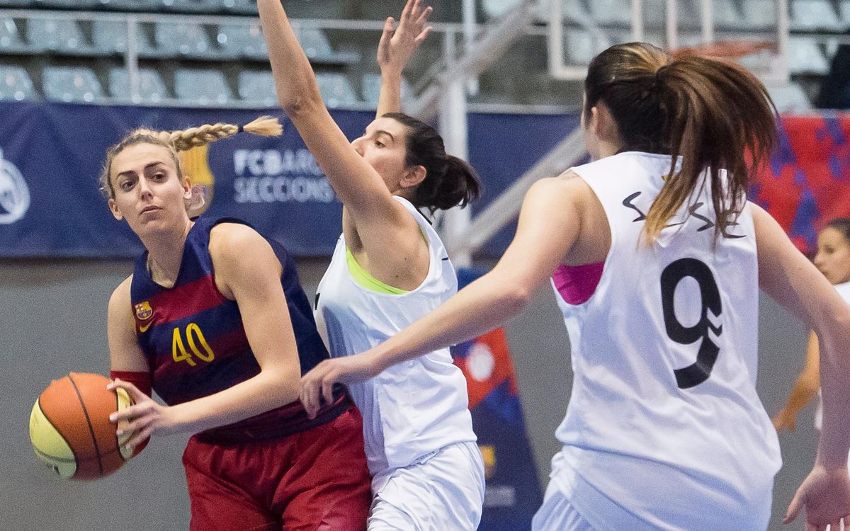 Gran triunfo del Barça CBS ante el CB Tarragona (78-44)