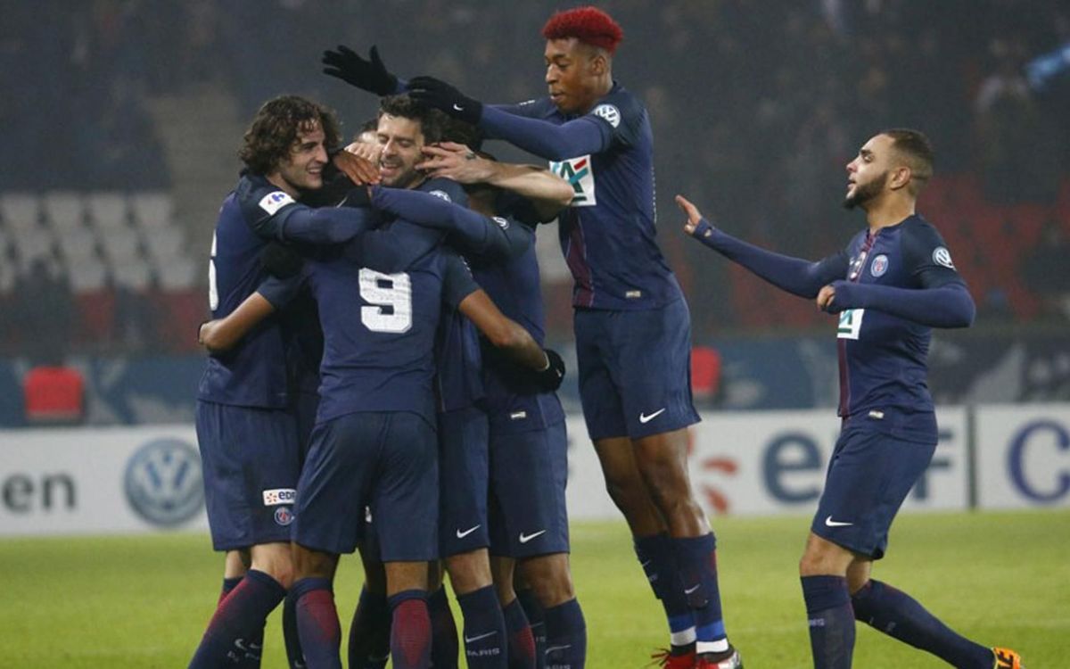 PSG - Bastia: Golejada a la Copa de França del proper rival del Barça a la Champions (7-0)