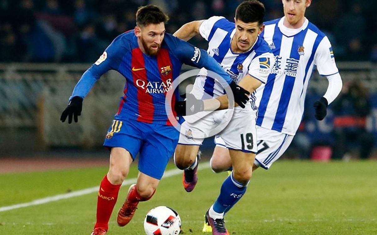 Le résumé de Real Sociedad - FC Barcelone, en vidéo (0-1)