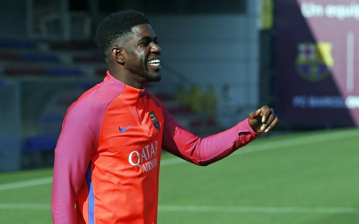 FC Barcelona's Samuel Umtiti, aka The Wall