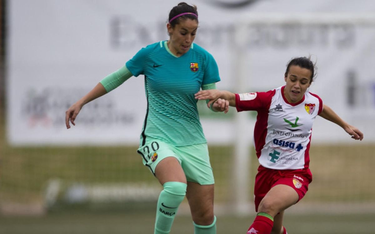 Santa Teresa CD - FC Barcelona Femenino: Tropiezo en tierras extremeñas (2-0)