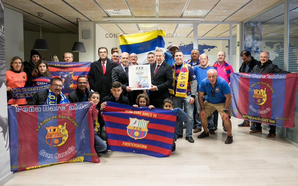 Events prior to Barça v Las Palmas