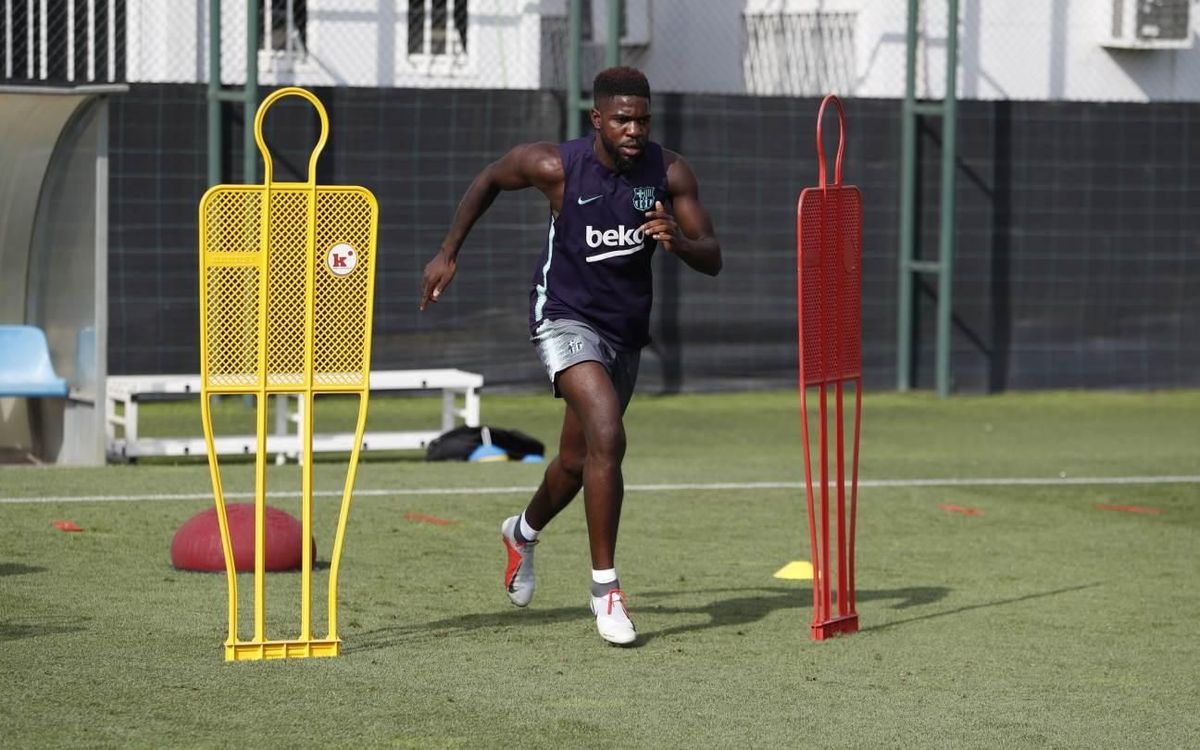 Focusing on Sevilla in training
