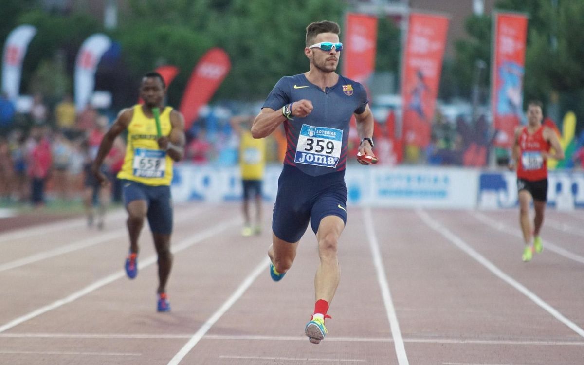 Óscar Husillos, sisè d’Europa (45,61”)