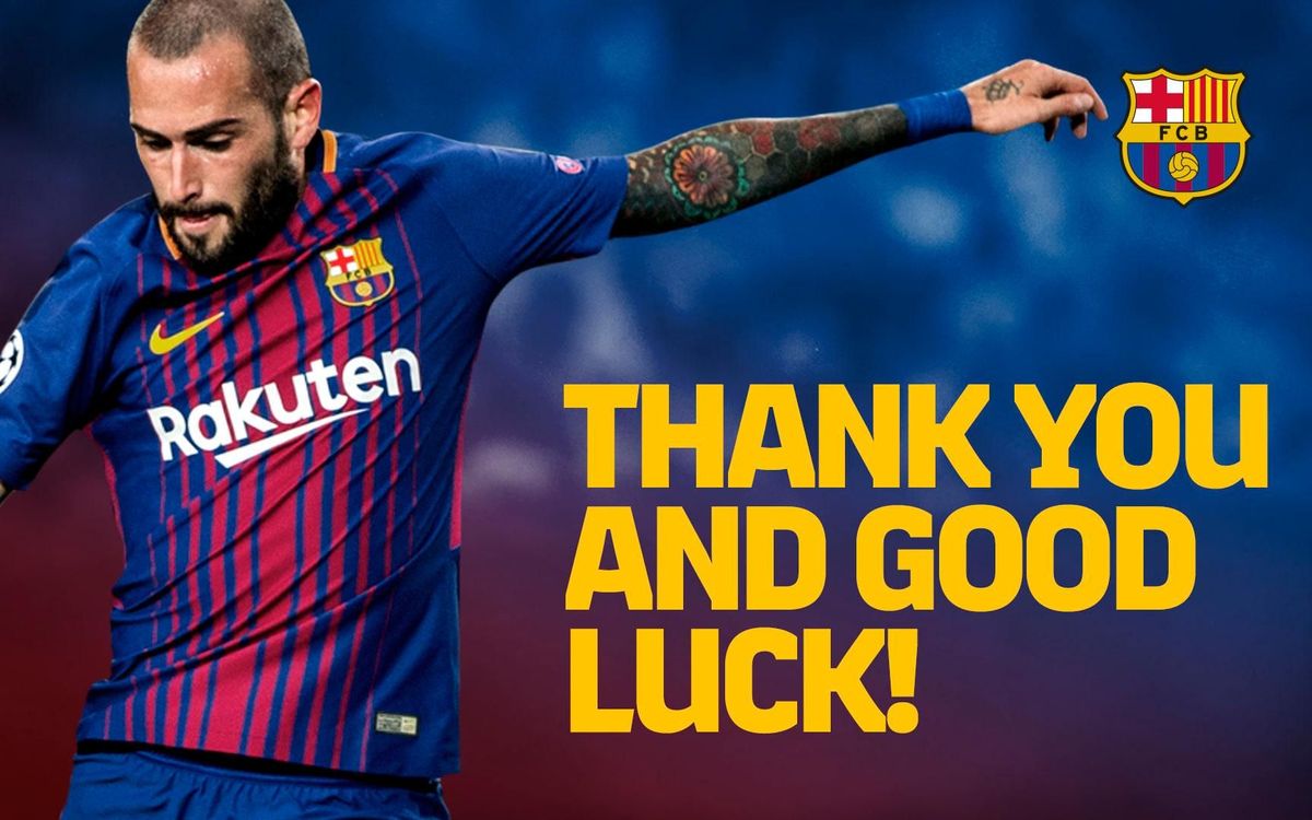 Agreement with Sevilla FC for the transfer of Aleix Vidal