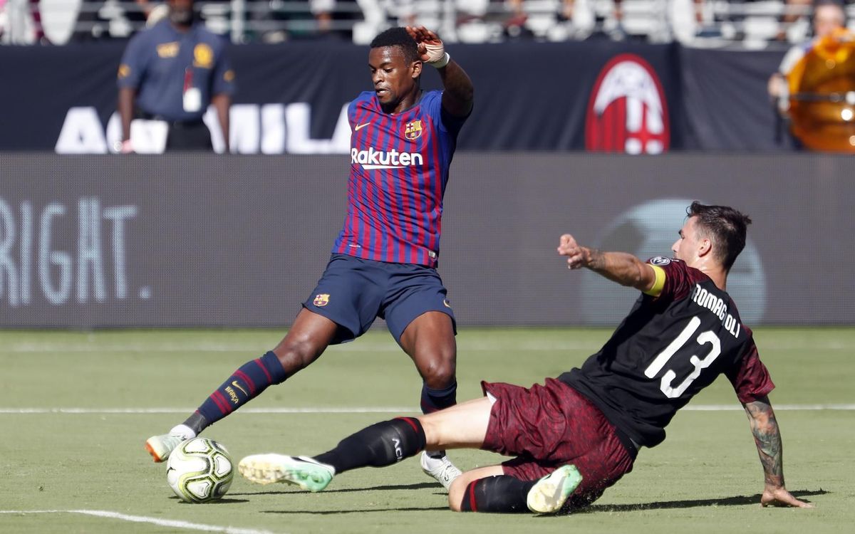 AC Milan - FC Barcelona: Buen Barça pese a la derrota final (1-0)