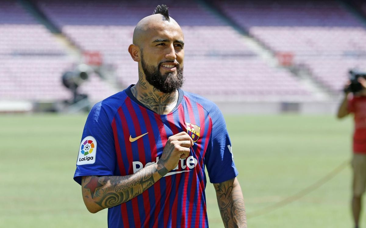 Arturo Vidal, trabajo y fuerza para el centro del campo