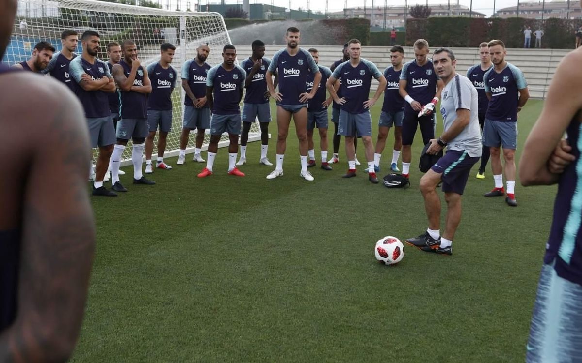 Primera sessió amb tots els disponibles