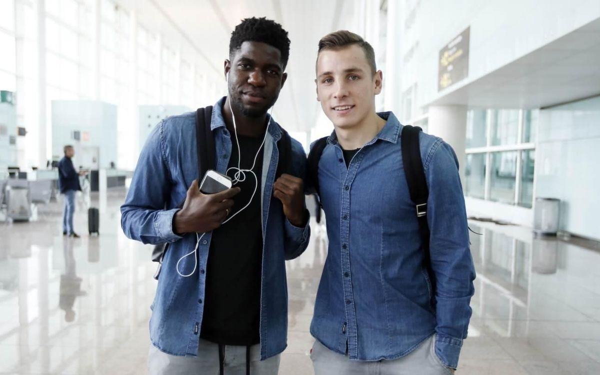 FC Barcelona arrive in Alicante