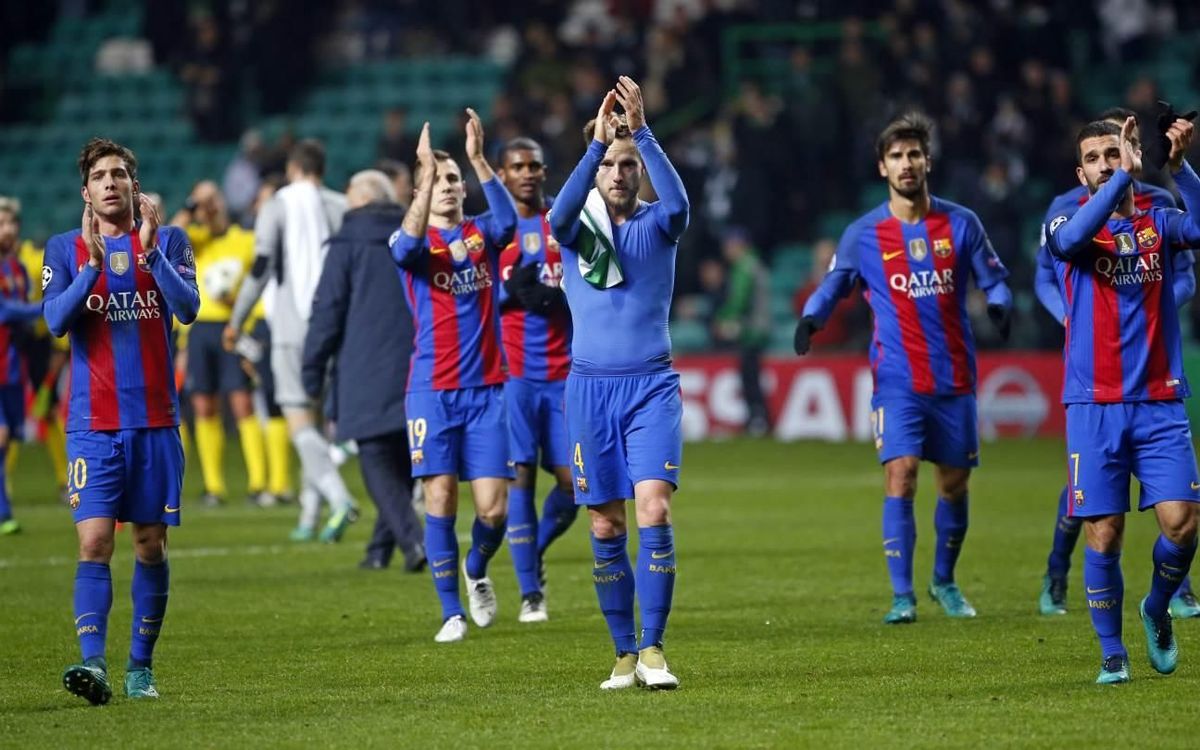 13th time in a row into the last 16 of the Champions League