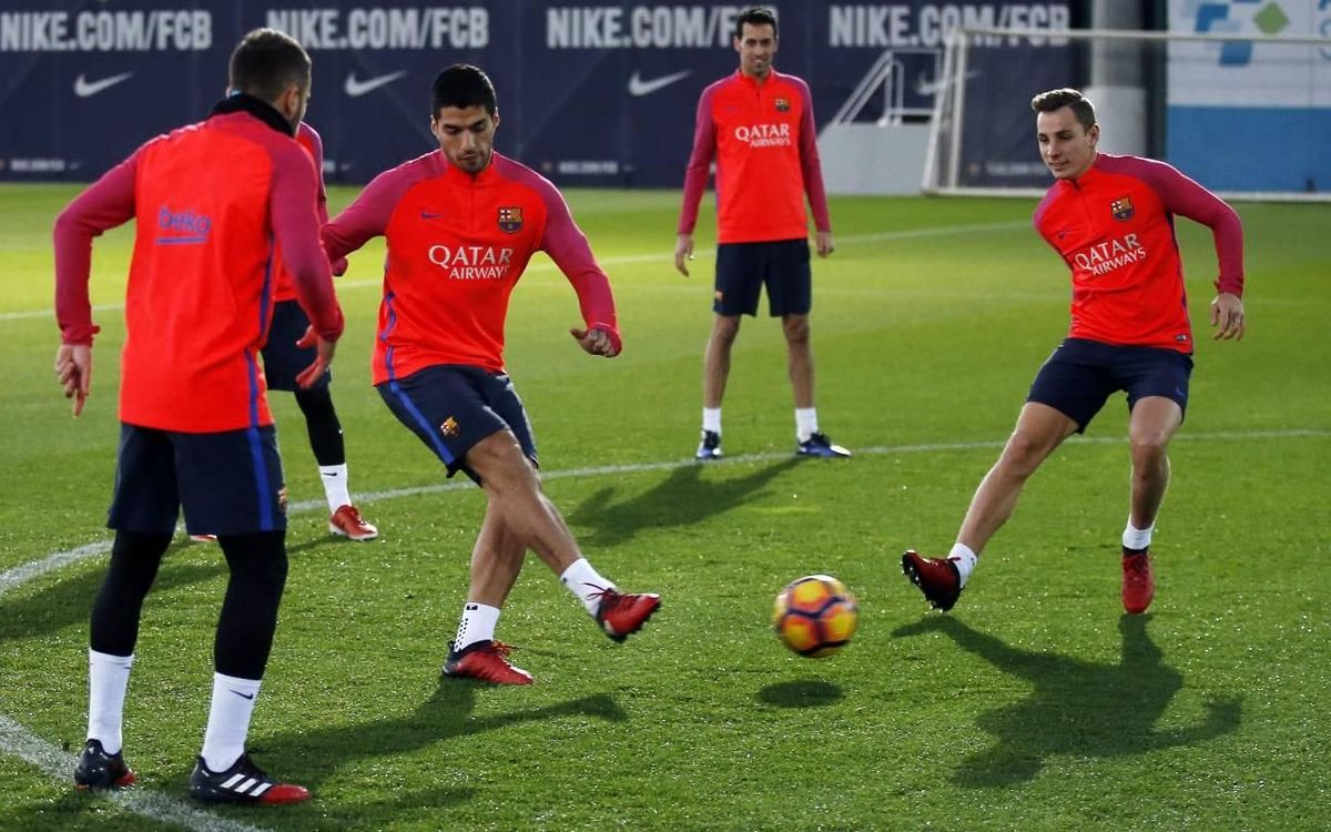 FC Barcelona’s training schedule for derby week