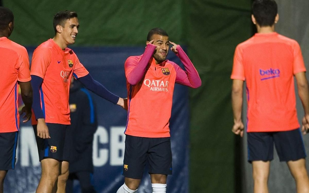 Première séance d'entraînement de la semaine avant le retour de la Liga