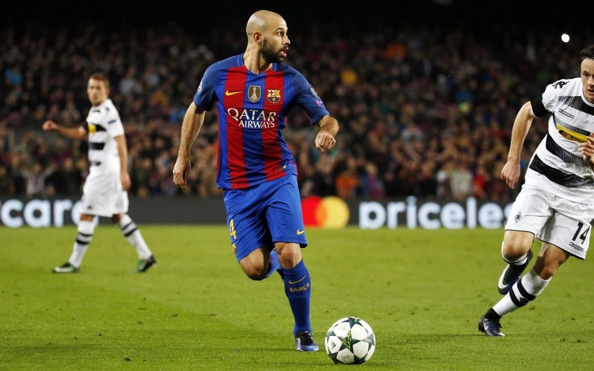 Javier Mascherano: “La victòria ens reforça per seguir lluitant pels títols”