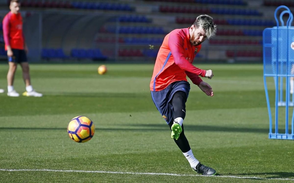 Leo Messi, baja de última hora ante el Málaga