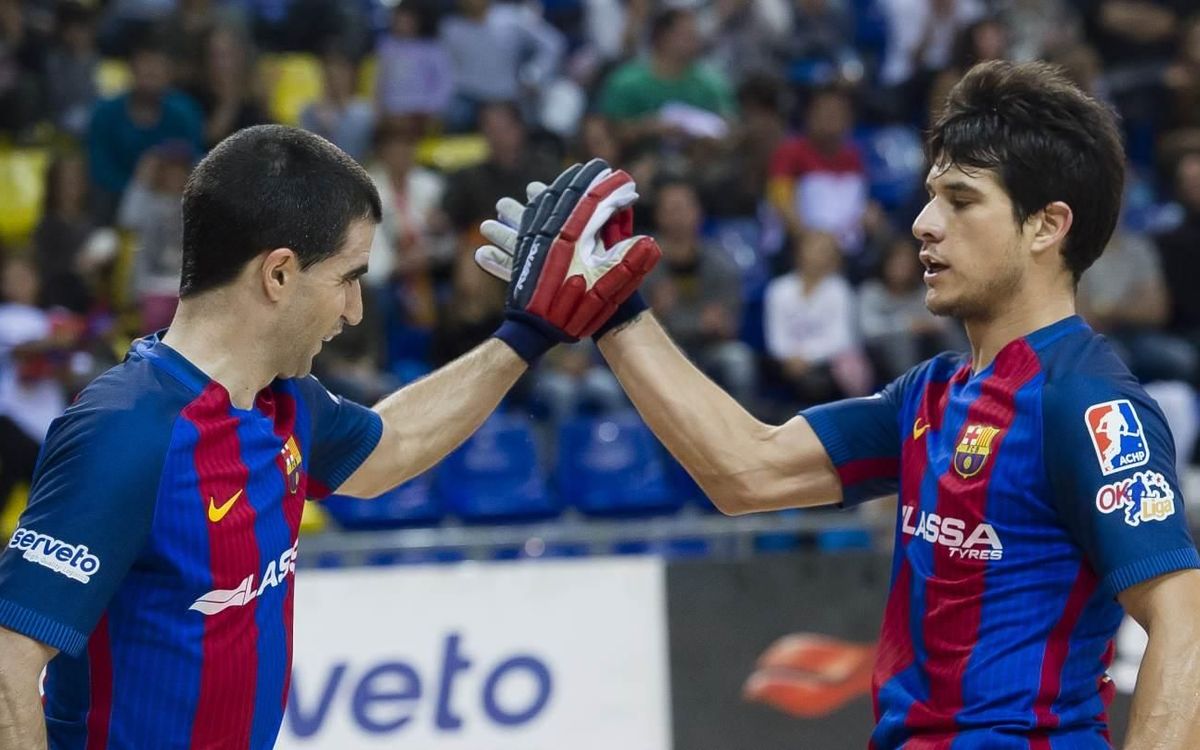 Enrile PAS Alcoi – FC Barcelona Lassa: No s’aturen (1-4)
