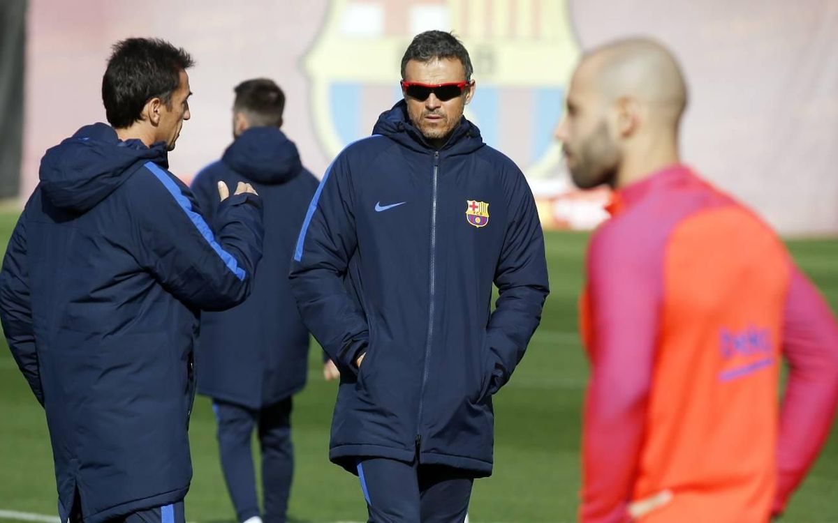 Luis Enrique: “El objetivo no es otro que el de reconquistar la Copa”