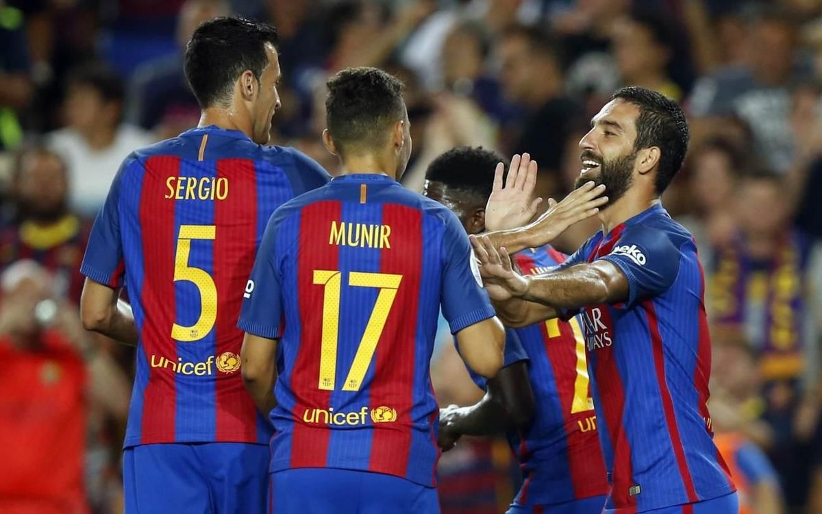 Arda Turan, doblet per començar