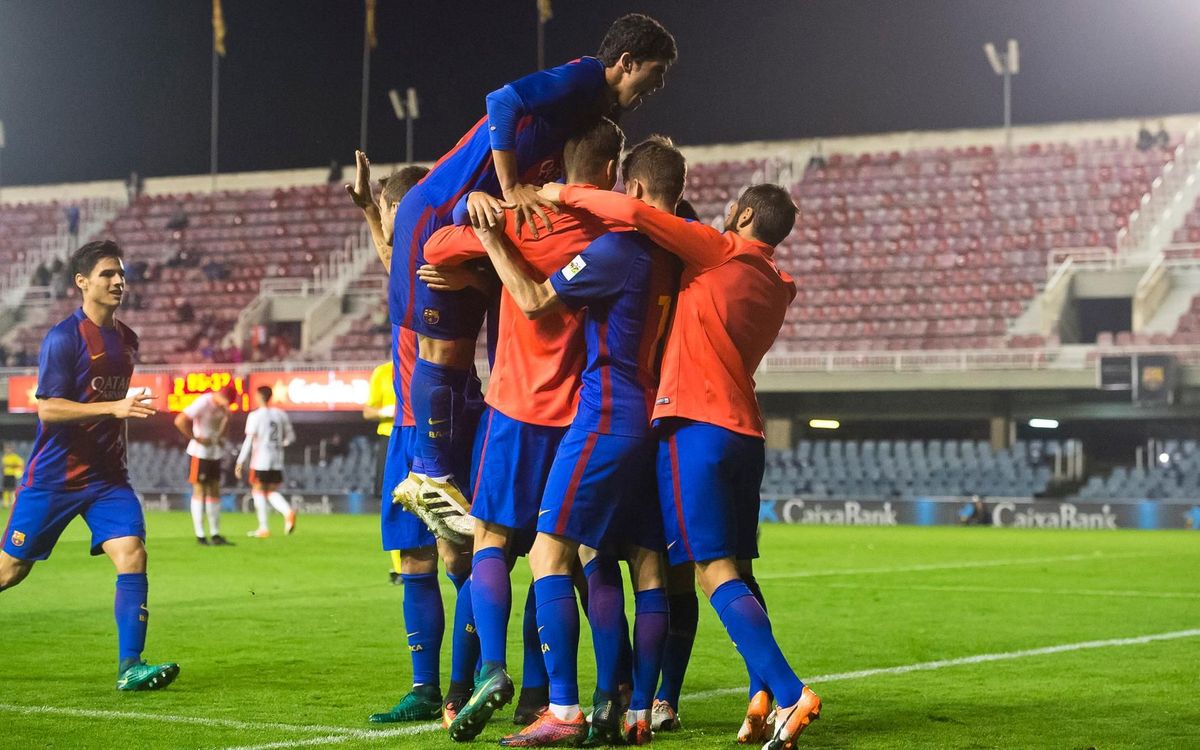 Barça B – València Mestalla: Més líders! (3-1)