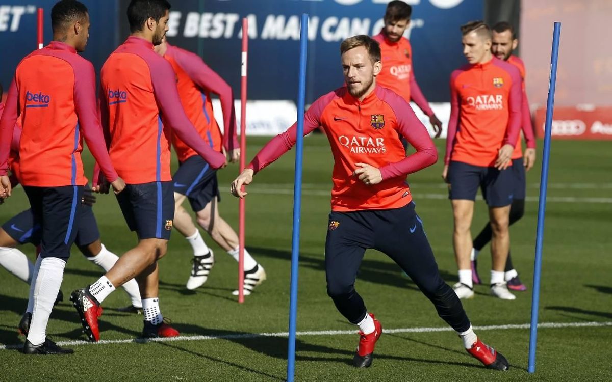 Training schedule ahead of a week on the road