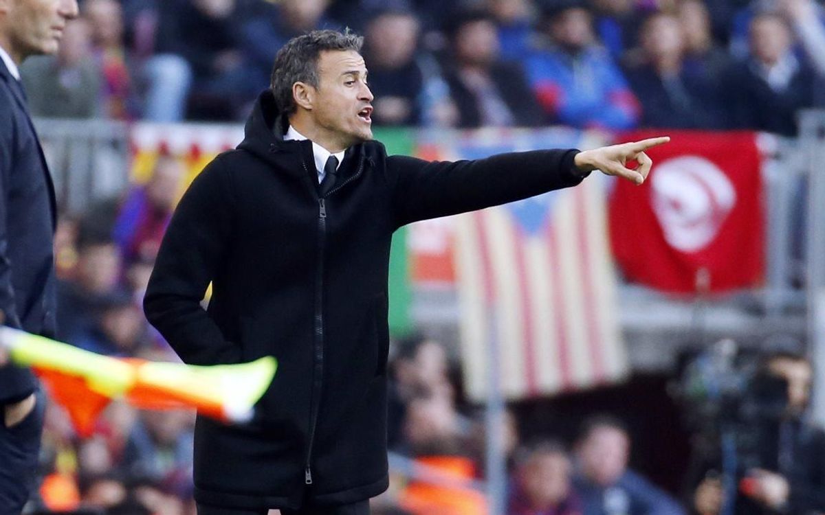 Luis Enrique: We deserved to win