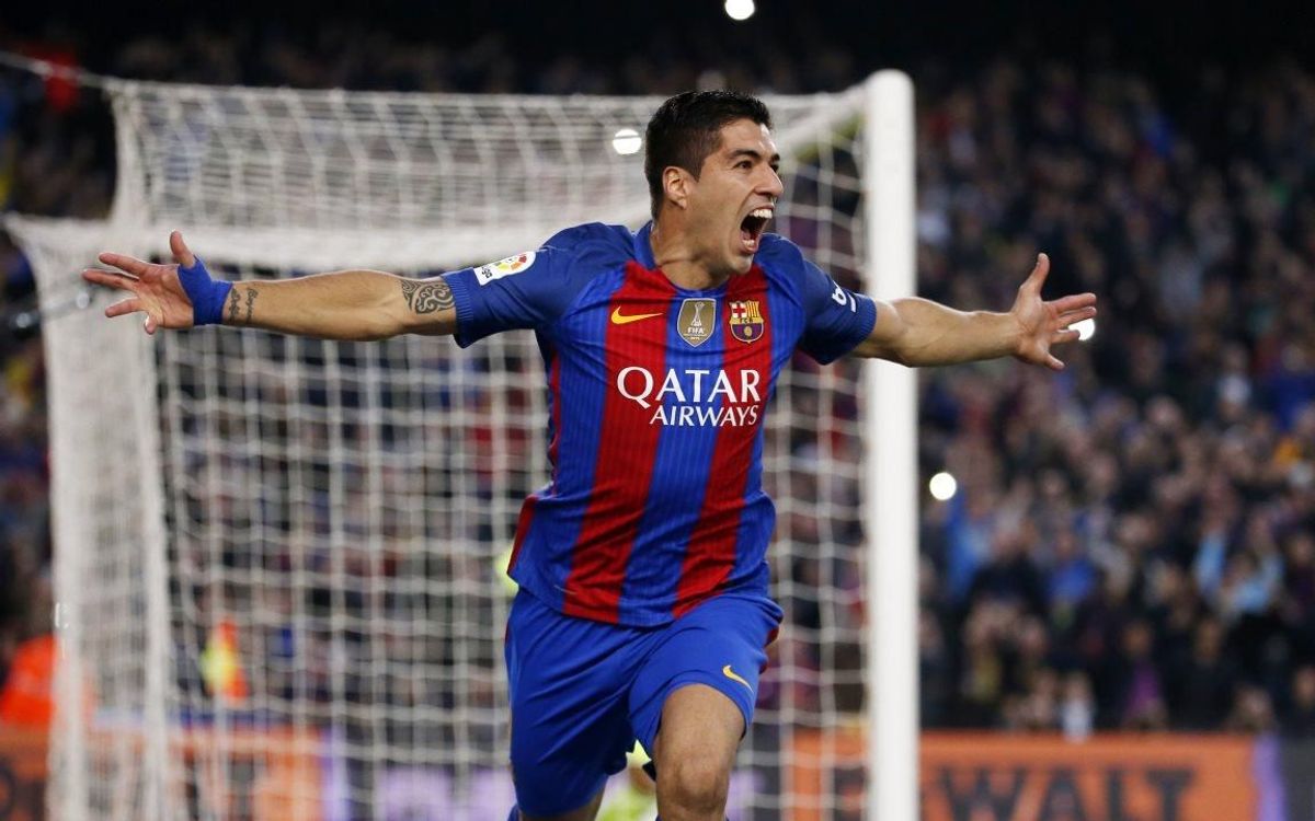 Así vivió Luis Suárez el Clásico