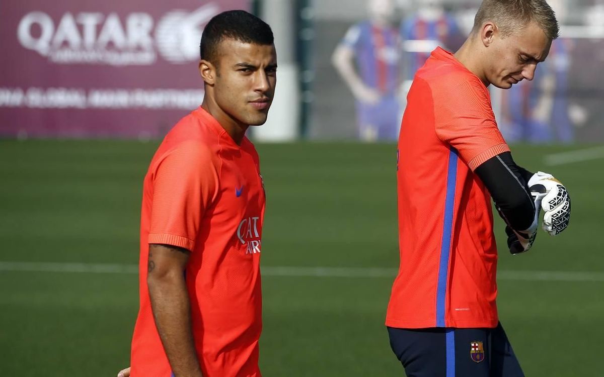Rafinha y Cillessen reciben el alta médica y entran en la convocatoria