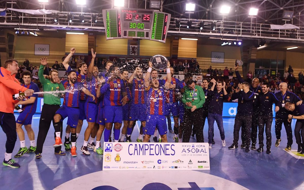 FC Barcelona Lassa - BM Granollers: ¡Campeones de la Copa Asobal! (30-25)