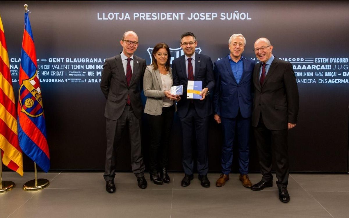 El Barça apoya a ‘La Marató’